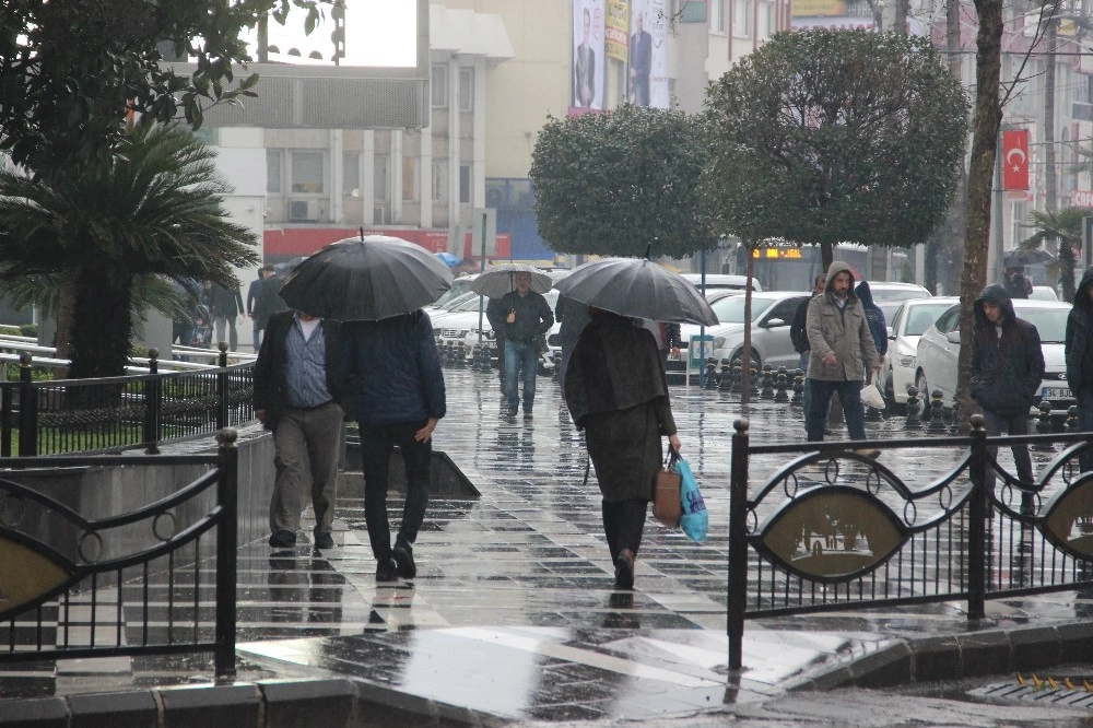 Meteoroloji Toza Karşı Uyardı, Yağmur Başladı