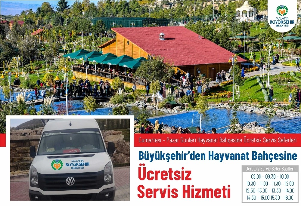 Büyükşehirden Hayvanat Bahçesine Ücretsiz Ring Hizmeti