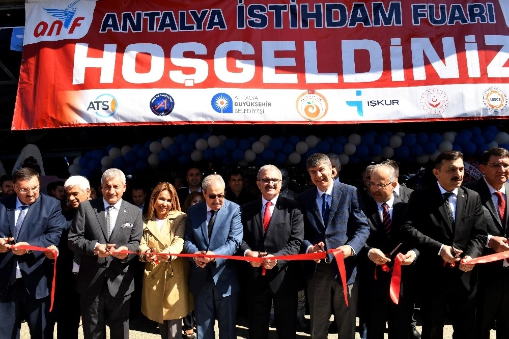 Antalyada İstihdam Fuarı Anif, 6Ncı Kez Kapılarını Açtı