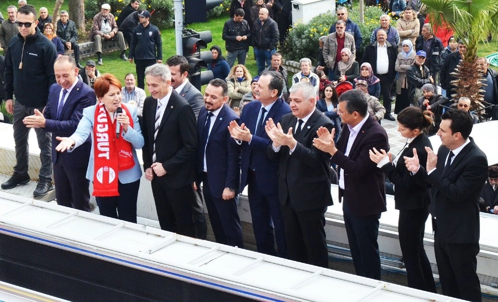 İyi Parti Genel Başkanı Akşener, Manisada