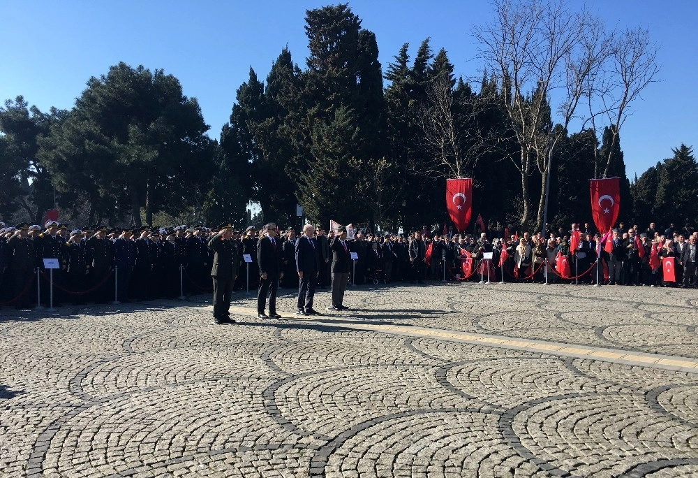 Çanakkale Şehitleri, Edirnekapı Şehitliğinde Anıldı