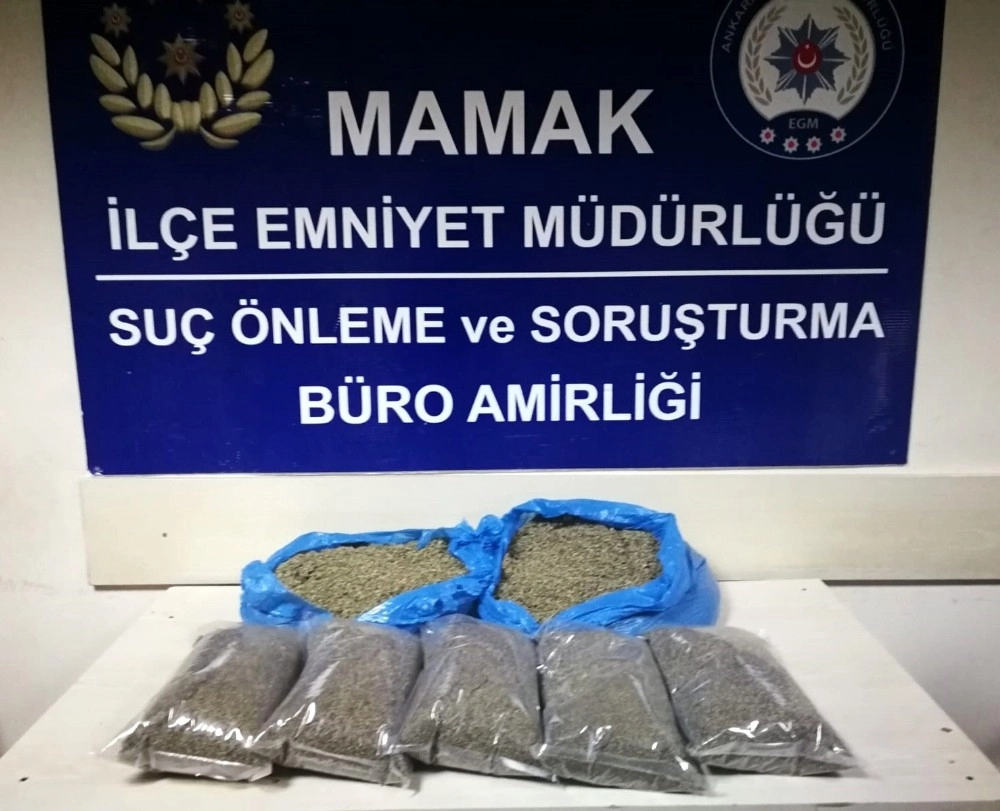 İstanbuldan Ankaraya 6 Kilo Bonzai Getiren 3 Kişi Yakalandı