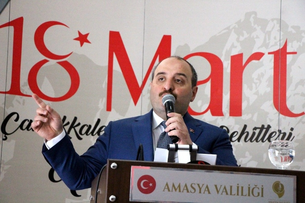 Bakan Varank Amasyada Binali Yıldırıma Destek İstedi