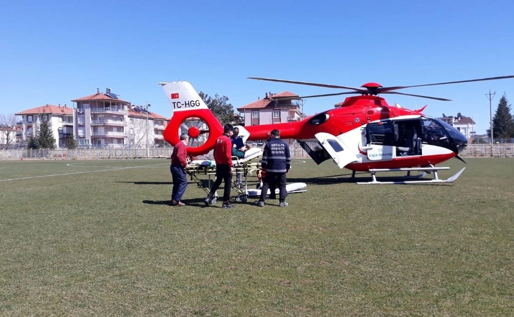 Hava Ambulansı, Rabia Teyze İçin Havalandı