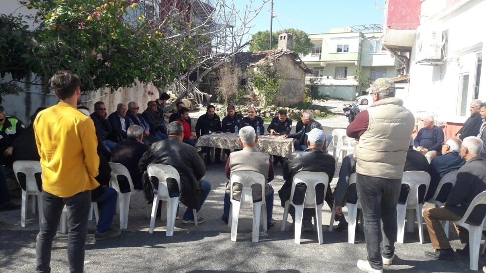 Antalya Emniyetinden Huzur Toplantıları