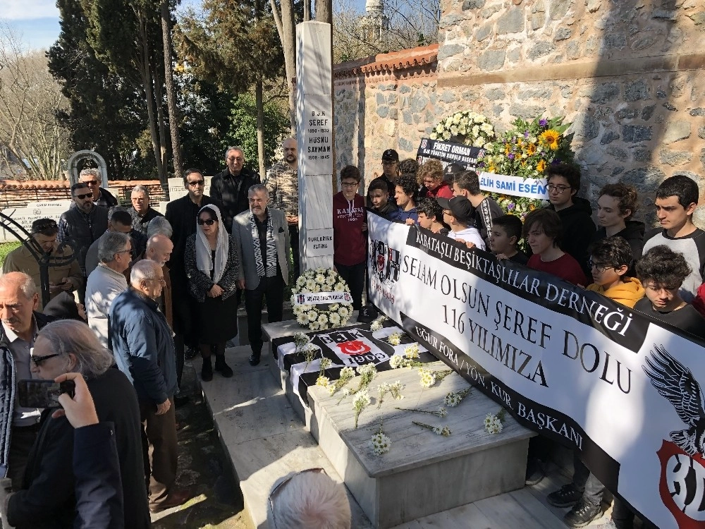 Beşiktaş, Kuruluş Gününde Şeref Beyi Kabri Başında Andı