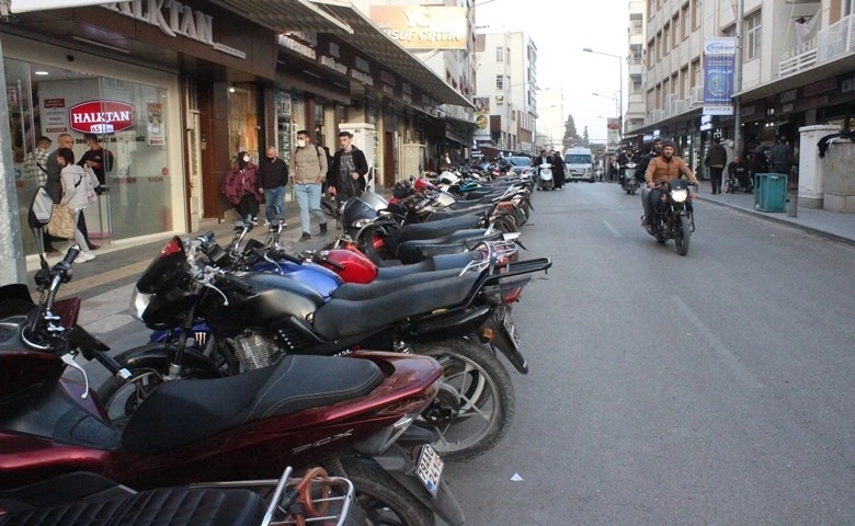 Kilis’te trafikteki araçların yarısı motosiklet