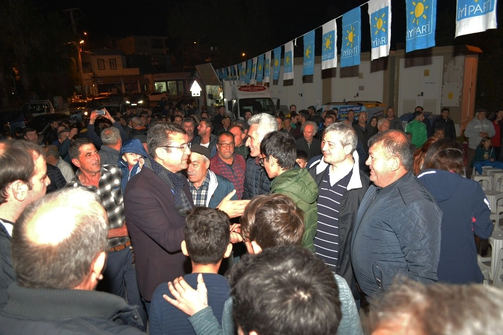 Mehmet Tosun Dereköyde De Coşkuyla Karşılandı