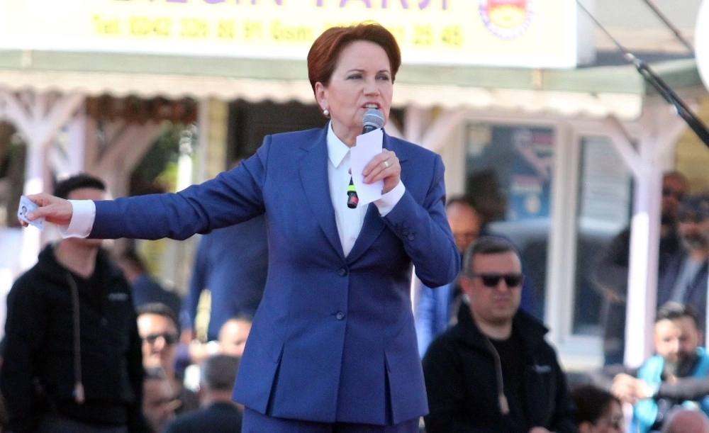 Akşener Kepezde Konuştu