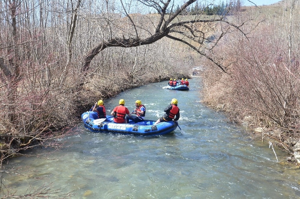 Kahramanmaraşta Rafting Heyecanı