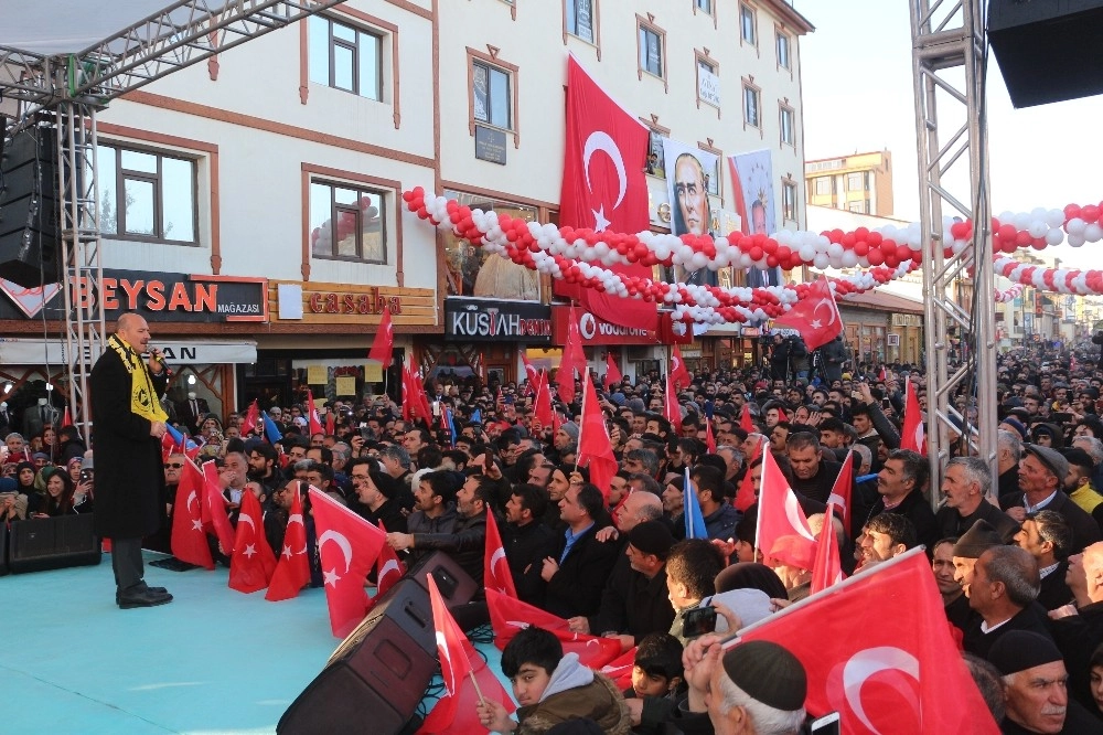 İçişleri Bakanı Soylu: ”Terör Örgütü Pkk Artık Milletimizin Huzurunu Bozamayacak”