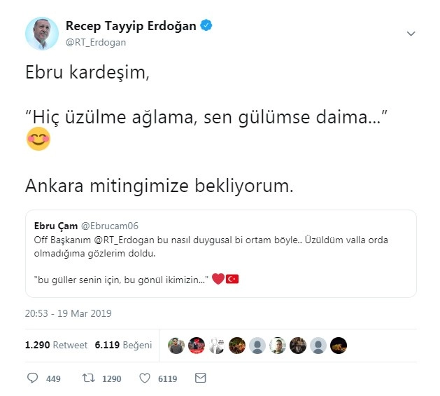 Cumhurbaşkanı Erdoğandan Engelli Basketbolcuya Sosyal Medyadan Davet