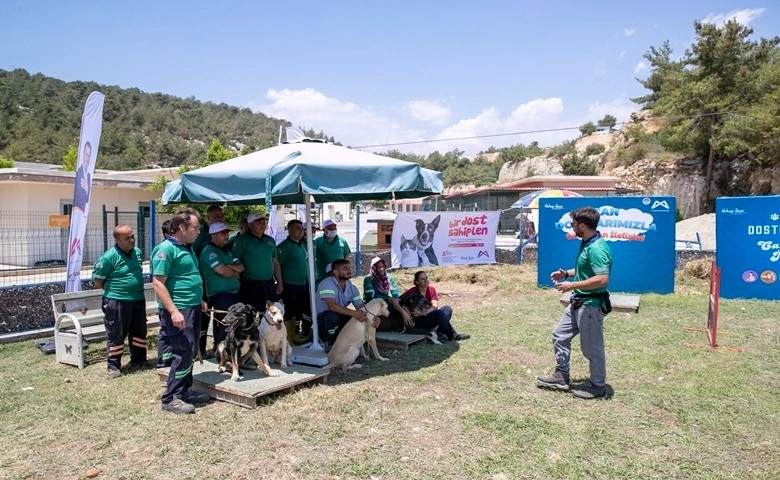 Mersin'de köpek eğitim alanı kuruldu