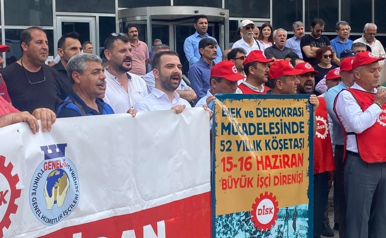 DİSK Böle Temsilcisi Ali Güdücü:  15-16 Haziran şanlı bir direniştir