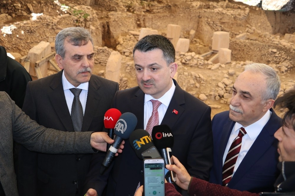 Bakan Pakdemirli Göbeklitepeyi Gezdi