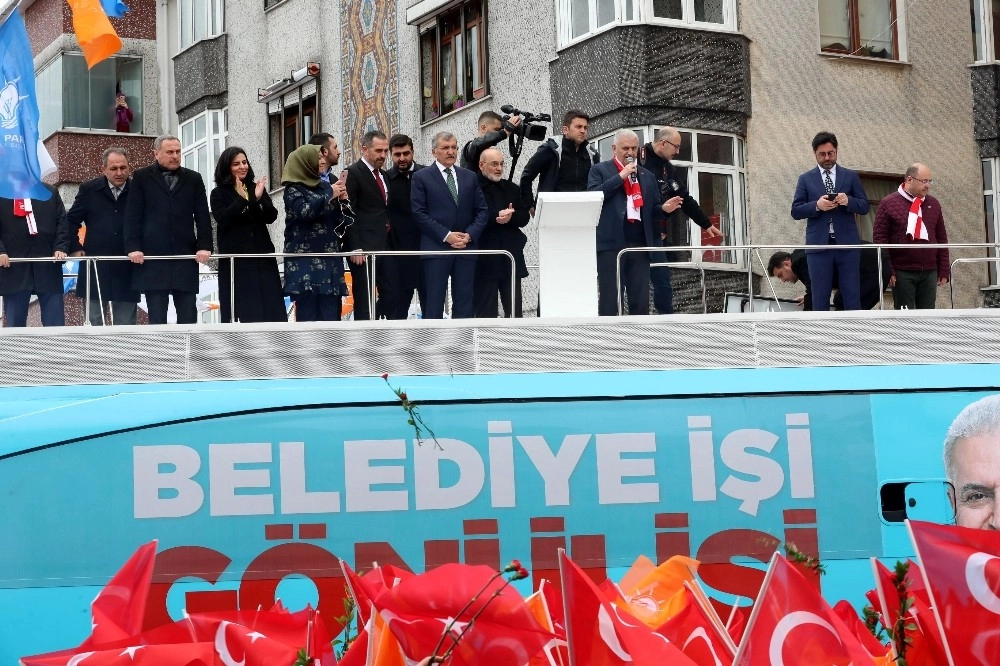 İbb Adayı Binali Yıldırım: “Yolları Böleriz, Türkiyeyi Böldürtmeyiz”