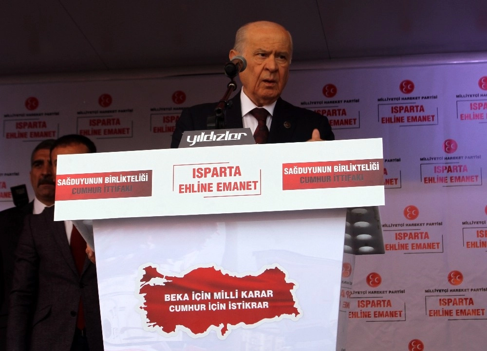 Mhp Lideri Devlet Bahçeli: "türkiyenin Karşısında Puslu Bir İttifak Kurulmuştur"