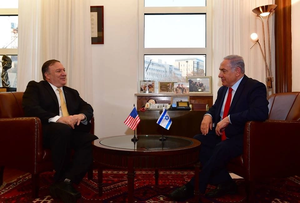 Abd Dışişleri Bakanı Pompeo, İsrail Başbakanı Netanyahu İle Görüştü