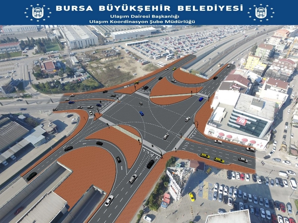 Bursa Akıllı Kavşaklarla Trafik Yoğunluğundan Kurtulacak