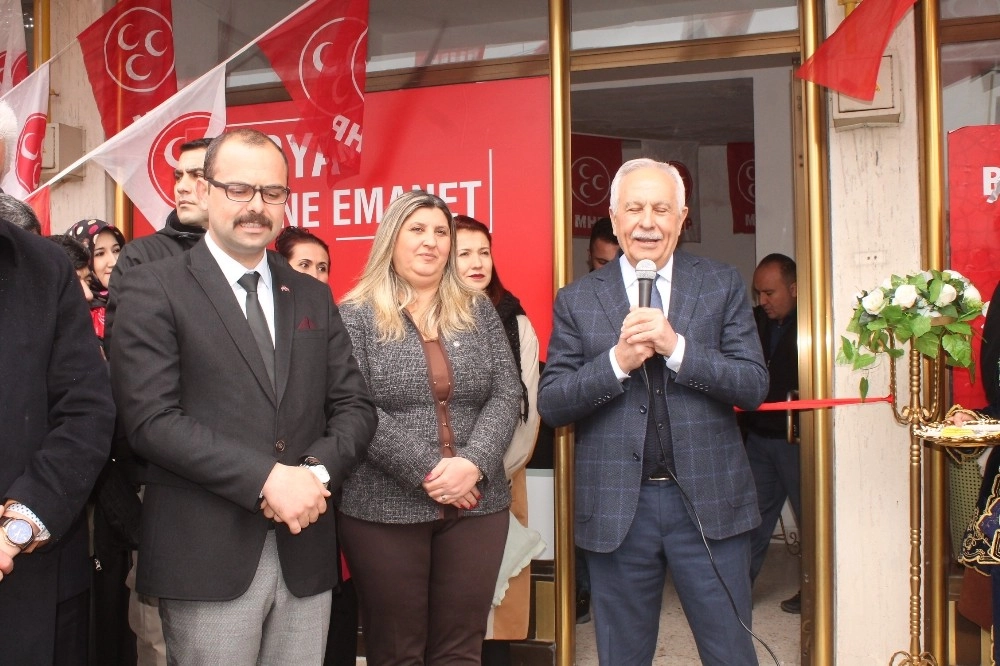 Mhp Teşkilatı Tosyada Seçim Bürosu Açtı