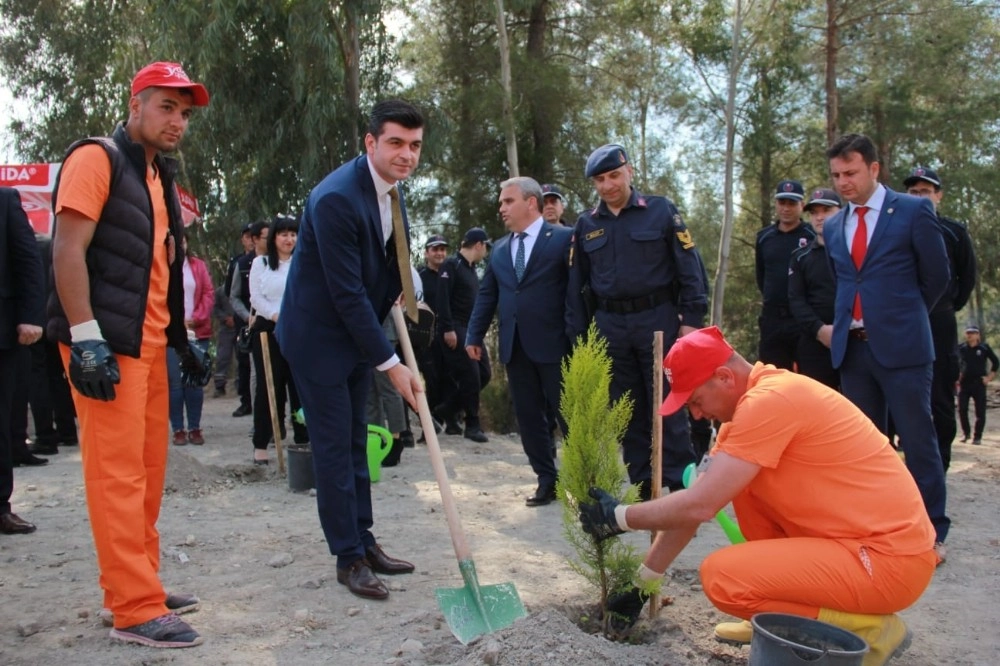 Dalamanda “Adalet Ormanı” Fidanlarla Buluştu