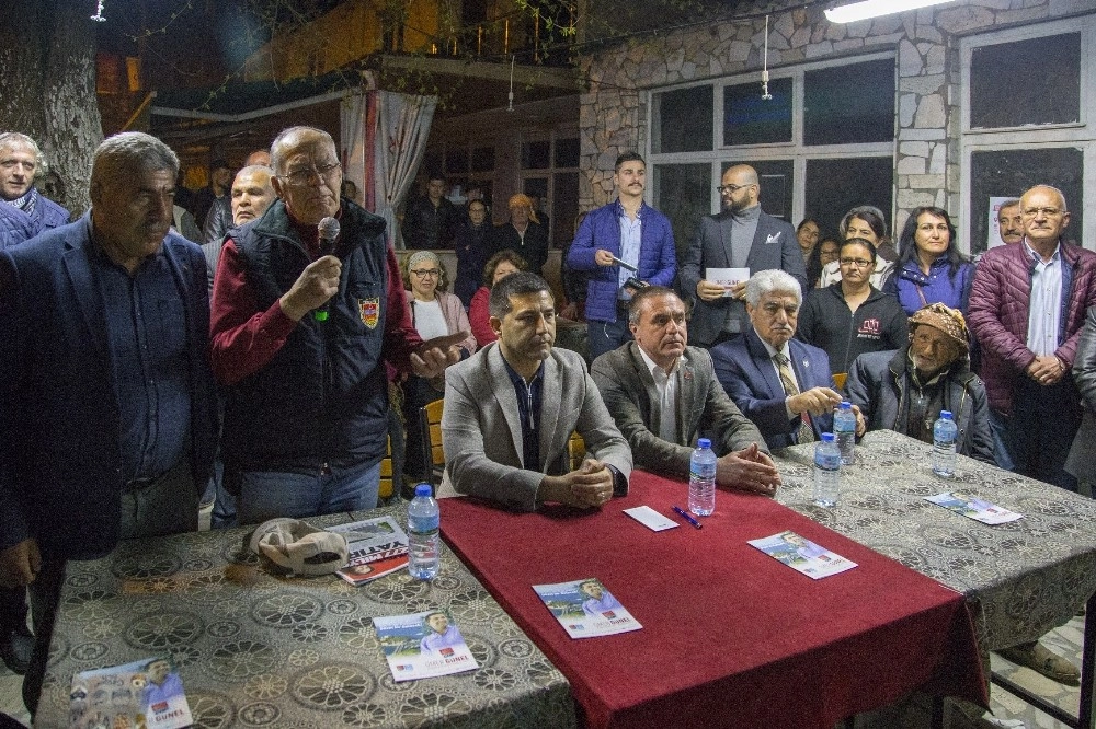 Ömer Günel, Seçim Çalışmalarını Kirazlıda Sürdürdü