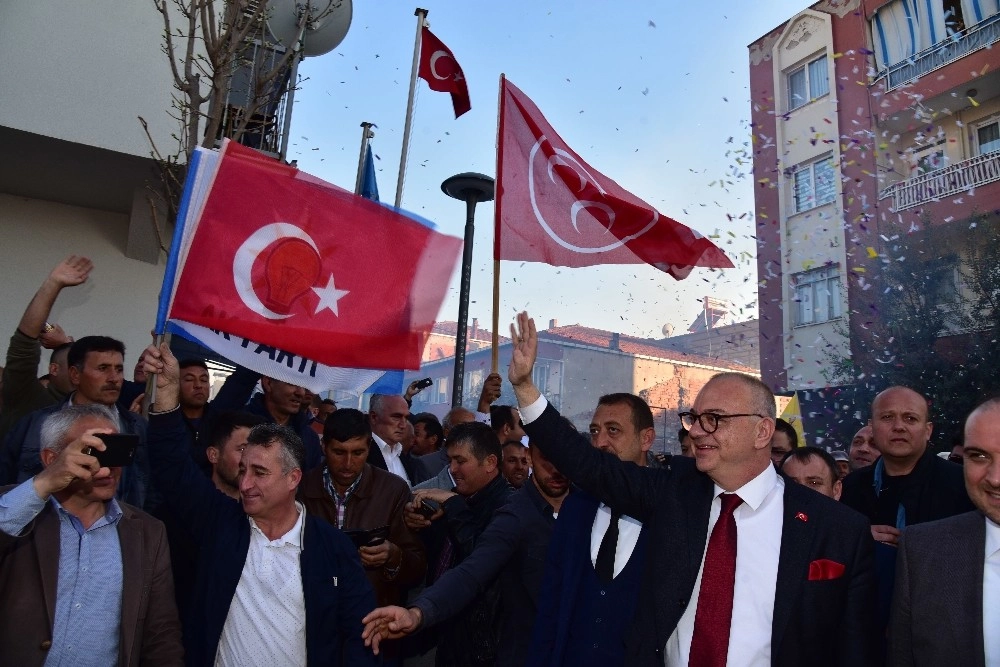 Cumhur İttifakı Adayı Ergünden Köprübaşında Miting