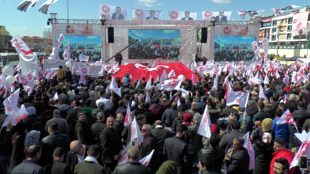 Çekmeköyde Dp Adayı Hüseyin Avni Sipahiden Gövde Gösterisi