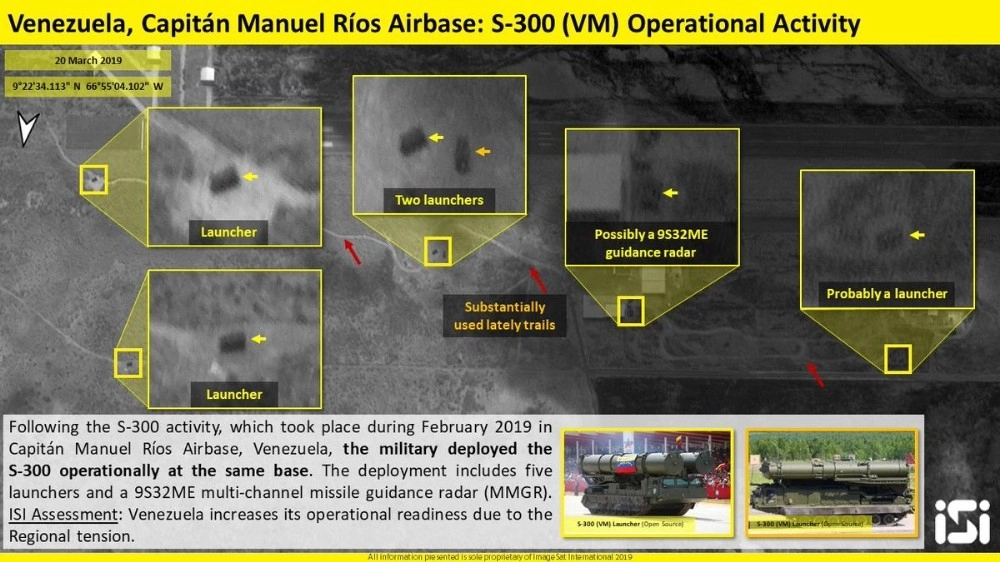 Venezuela, S-300 Füzesi Denedi