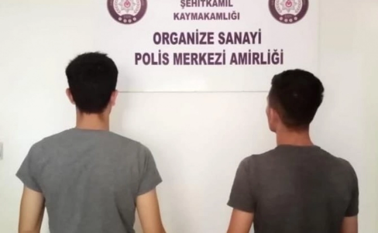 Gaziantep OSB'de malzeme çalan hırsızlar yakalandı