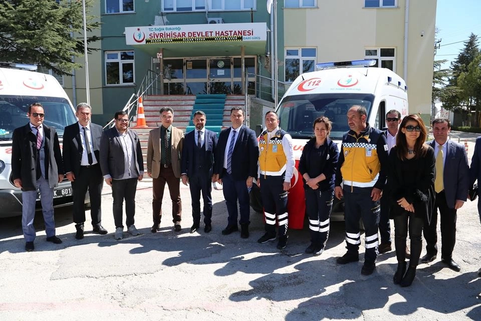 İl Sağlık Müdürlüğünden Sivrihisara Yeni Ambulans