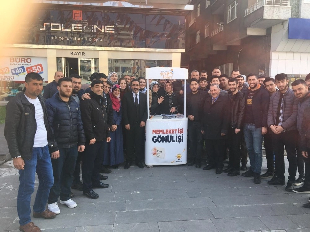 Gezer Memleket İşi Gönül İşi Standı Açılışını Yaptı