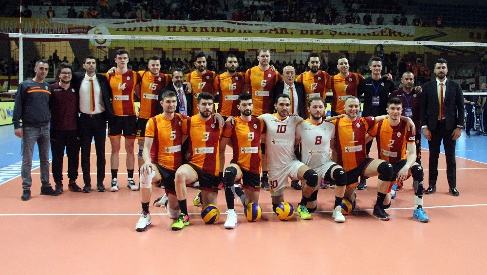 Galatasaray Erkek Voleybol Takımı Avrupa İkincisi Oldu