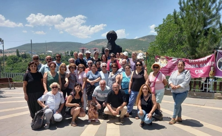 Başkan Tarhan’a Tunceli gezisine çıkan Alevi vatandaşlardan teşekkür