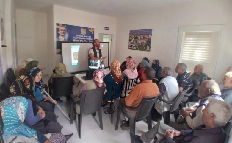 Tarsus’ta 120 mahallede bağımlılıkla mücadele semineri düzenlendi