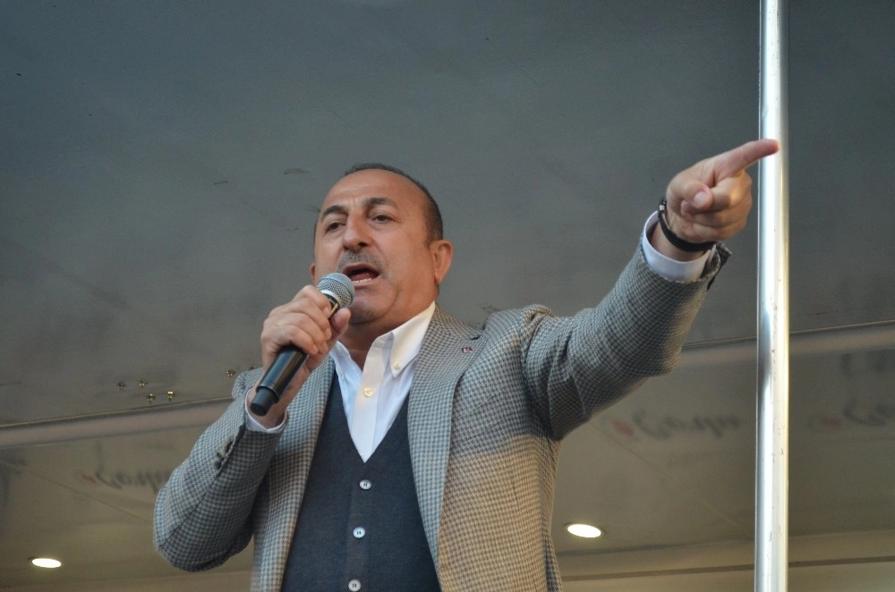 Çavuşoğlu, Çorluda Cumhur İttifakı Adaylarına Destek İstedi