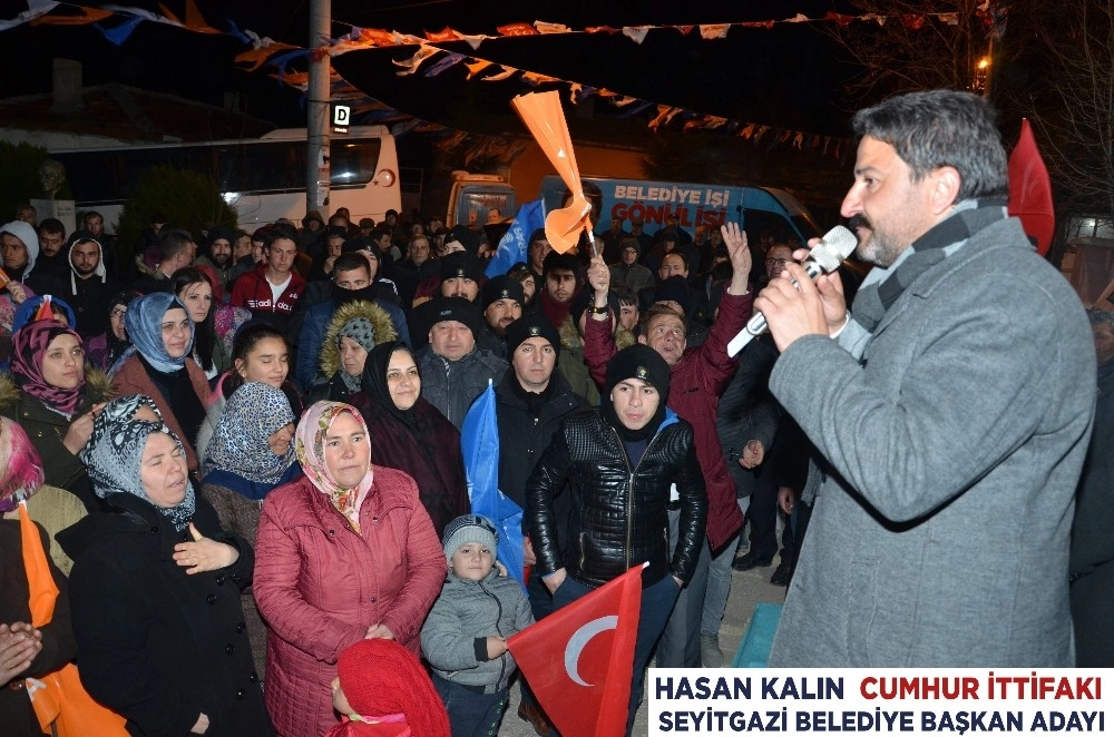 Başkan Kalına Ayvalıda Büyük Destek