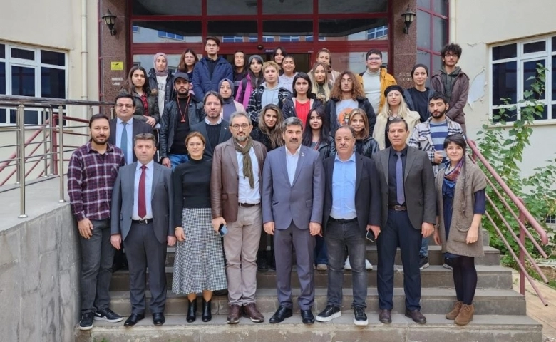 GAHİB Başkanı  Kaplan, Gaziantep Üniversitesi Öğrencilerini ziyaret etti