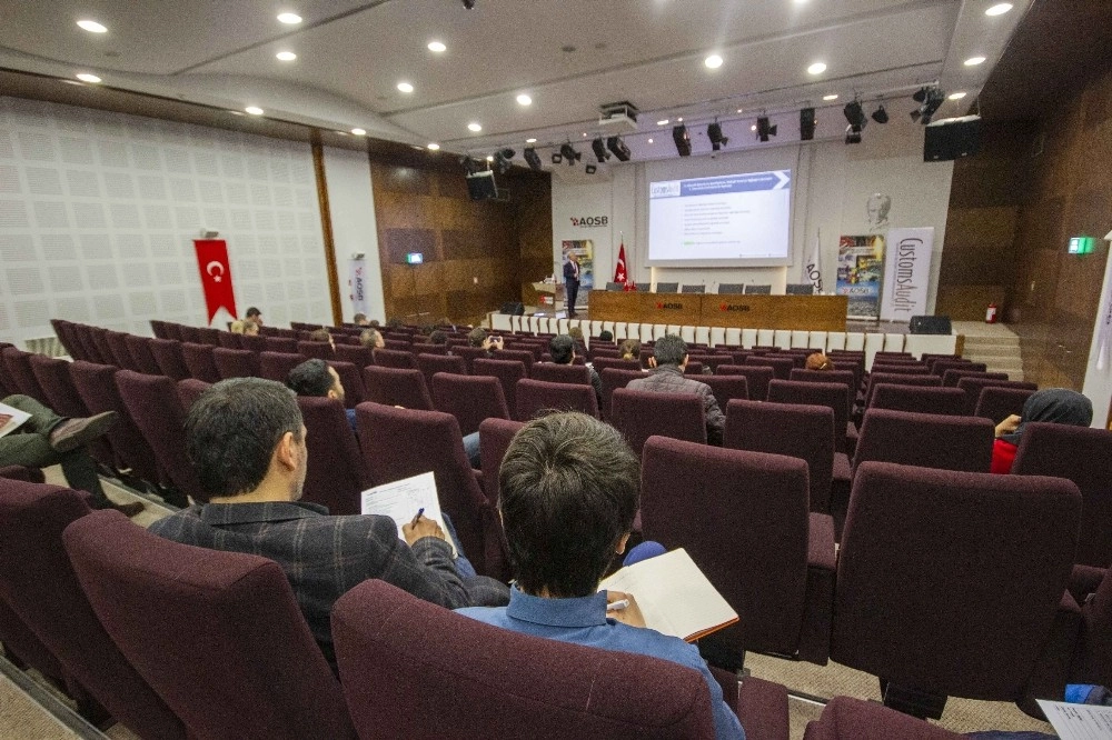 Aosb Akademide "ithalatta Maliyetleri Azaltan Gümrük Çözümleri” Eğitimi