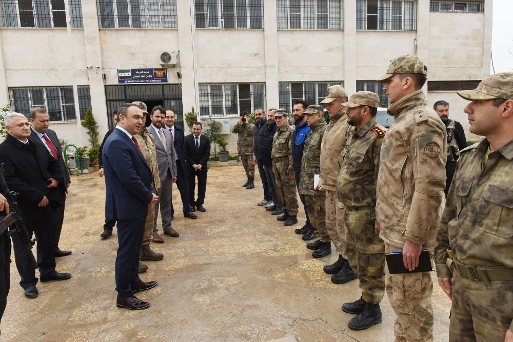 Vali Soytürk, Suriye Çobanbey De İncelemelerde Bulundu