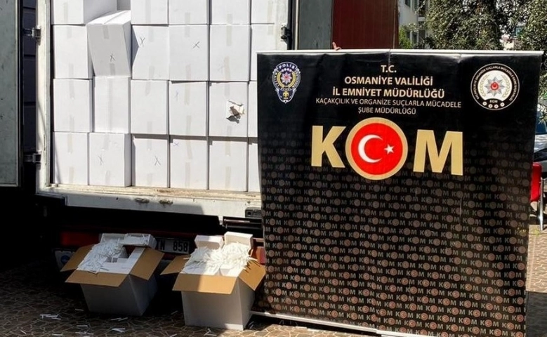 Osmaniye'de kaçakçılık operasyonları