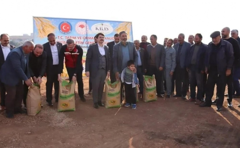 Kilis'te Tohumluk Buğday dağıtımı tamamlandı