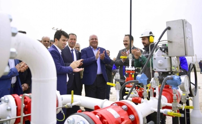 Ceylanpınar'da doğalgaz sevinci