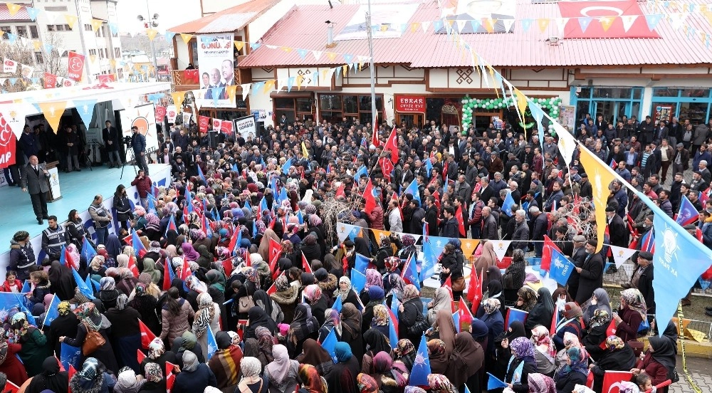 Narman Mitingine Sekmen Damgası