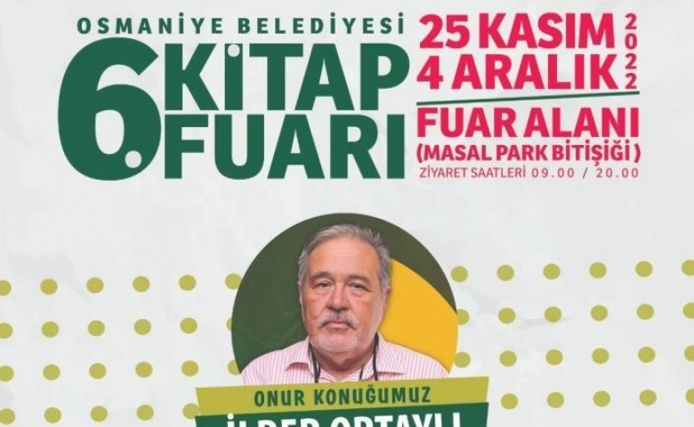 Osmaniye'de 6. Kitap Fuarı 25 Kasım'da açılıyor