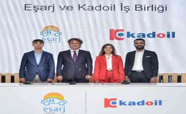 Kadoil elektrikli araç şarj istasyonu ağına katıldı