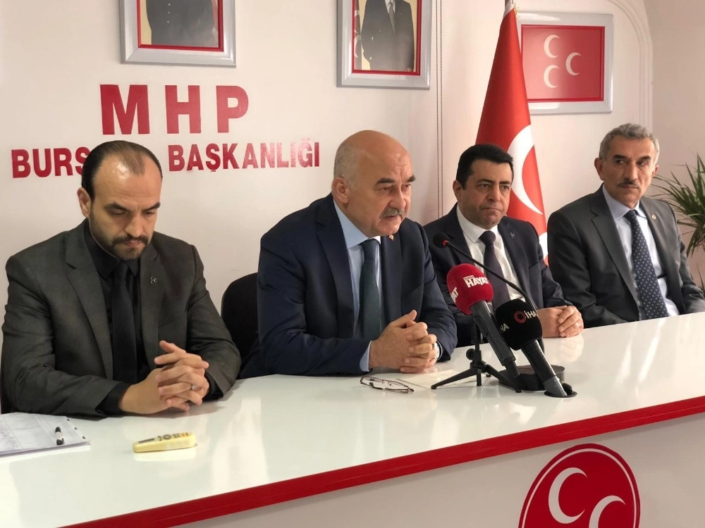 Mhp Genel Başkan Yardımcısı Vahapoğlu Engin Altaya Ateş Püskürdü