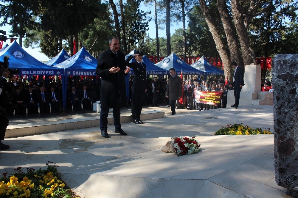 Bakan Gül, Şahinbeyi Anma Programına Katıldı