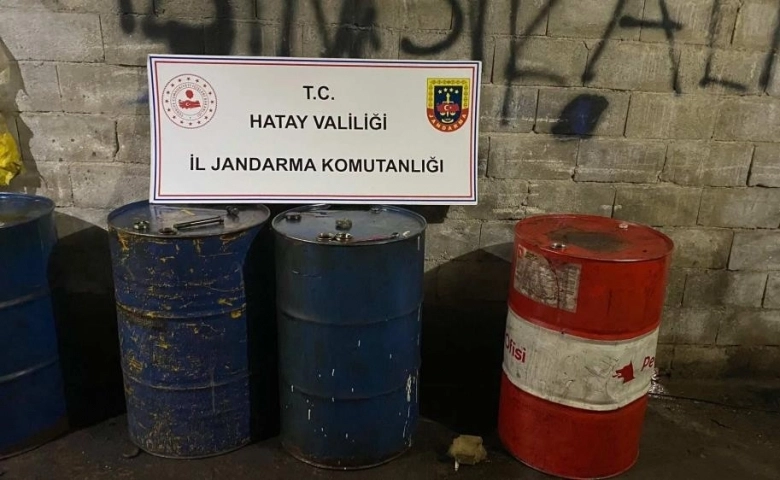 Hatay’da 2 bin 500 litre kaçak akaryakıt ele geçirildi