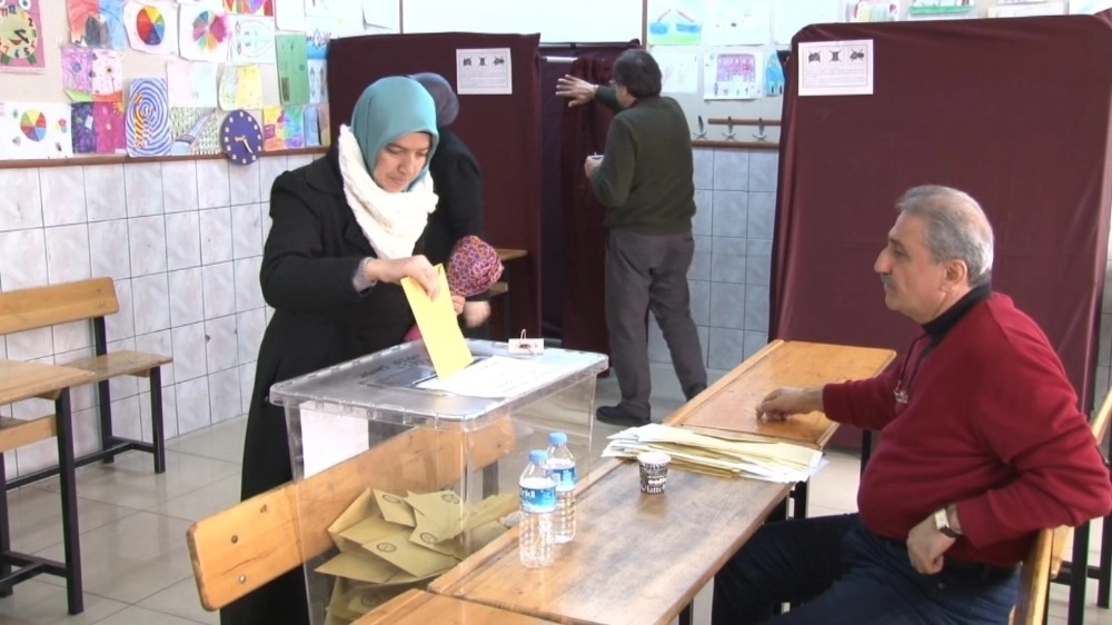 Konyada Oy Kullanma İşlemi Başladı